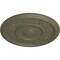 Ekena Millwork Tyrone Ceiling Medallion (Fits Canopies up to 6 3/4"), Hand-Painted Spartan Stone, 16 1/8"OD x 3/4"P CM16TYSSF - alternate 2